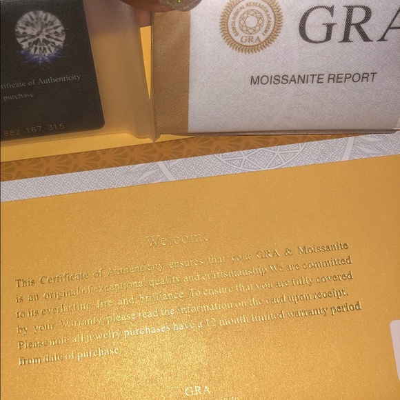 GRA CERTIFIED BRILLIANT CUT 2ct DIAMOND EARRINGS - Picture 8 of 11